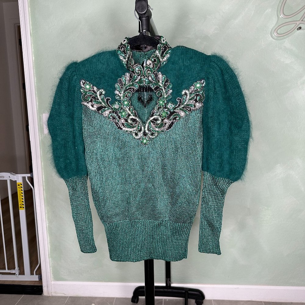 Vintage Green Sweater